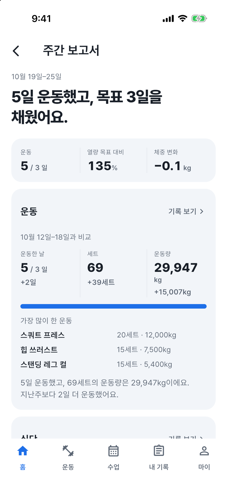 요약 수치를 읽으세요